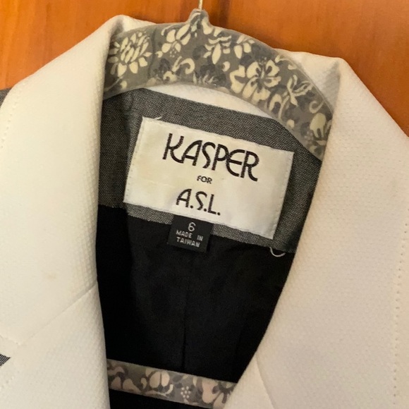 Kasper suit light gray size 6 - Picture 2 of 9